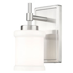 Cadoc Wall Sconce - Brushed Nickel / Opal