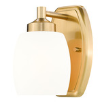 Kendrick Wall Sconce - Luxe Gold / Matte Opal