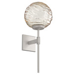 Gaia Belvedere Wall Sconce - Beige Silver / Amber
