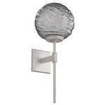 Gaia Belvedere Wall Sconce - Beige Silver / Smoke