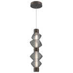 Mesa Mandrel Pendant - Flat Bronze / Mesa Smoke