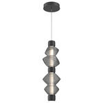 Mesa Mandrel Pendant - Matte Black / Mesa Smoke