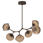 Mesa Modern Branch Chandelier - Flat Bronze / Mesa Bronze