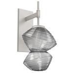 Mesa Wall Sconce - Beige Silver / Mesa Smoke
