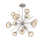 Mesa Starburst Chandelier - Beige Silver / Mesa Amber