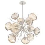 Mesa Starburst Chandelier - Beige Silver / Mesa Amber