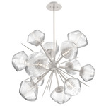 Mesa Starburst Chandelier - Beige Silver / Mesa Clear