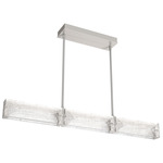 Tabulo Linear Chandelier - Beige Silver / Tabulo Linea