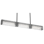 Tabulo Linear Chandelier - Matte Black / Tabulo Linea