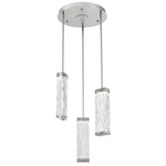 Tabulo Round Multi Light Pendant - Beige Silver / Tabulo Tidal