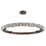 Tessera Ring Chandelier - Flat Bronze / Tessera Tetro