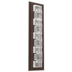 Tessera Wall Sconce - Flat Bronze / Tessera Tetro
