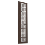 Tessera Wall Sconce - Flat Bronze / Tessera Pave