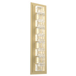 Tessera Wall Sconce - Gilded Brass / Tessera Tetro