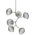 Mesa Modern Vine Chandelier - Beige Silver / Mesa Clear
