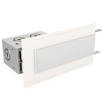 Truline Trim 1.6A End Feed Power Channel Connector - White