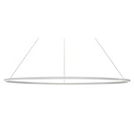 Ellisse Major Pendant - Overstock - White
