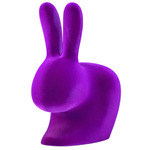 Rabbit Velvet Chair - Overstock - Violet