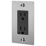 Buster + Punch Complete Metal Duplex Outlet - Overstock - Steel