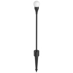 Brixton Garden Path Light - Overstock - Black / Opal