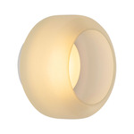 Trufa Wall Sconce - White / Sandblasted