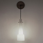 Keule WL Wall Sconce - Open Box - Black Bronze / Satin Opal