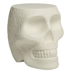 Mexico Stool/Side Table - Overstock - Ivory
