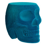 Mexico Stool/Side Table - Overstock - Light Blue