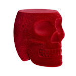 Mexico Stool/Side Table - Overstock - Red
