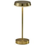 Tommy Portable Table Lamp - Antique Brass / Frosted