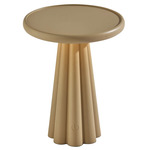Mattie Portable Table Lamp - Taupe / Frosted