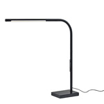 Cullen Desk Lamp - Black / Frosted