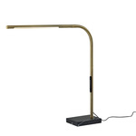 Cullen Desk Lamp - Antique Brass / Frosted
