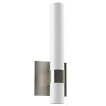 Milo Wall Sconce - Satin Nickel / Frosted