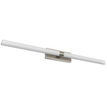 Milo Bathroom Vanity Light - Satin Nickel / Frosted