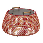 Nans Bag Outdoor Portable Lamp - Brown / Red