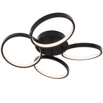 Hover Color-Select Ceiling Light - Black / White