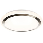 Ora Color-Select Ceiling Light - Satin Nickel / Frosted