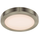 Radiance Color-Select Ceiling Light - Satin Nickel / White