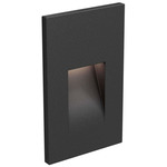 Echo 120V Color-Select Vertical Step Light - Black