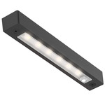 Contour 12V Color-Select Hardscape Step Light - Black / Frosted