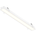 Boulevard Color-Select Recessed Linear Ceiling Light - White / White