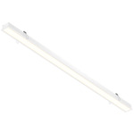 Boulevard Color-Select Recessed Linear Ceiling Light - White / White