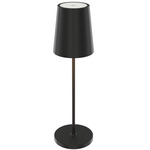 Glam Color-Select Outdoor Portable Table Lamp - Black