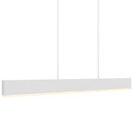 Beam Color-Select Linear Pendant - White / Frost
