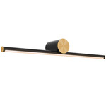Libra Color-Select Bathroom Vanity Light - Black / Gold / White