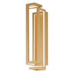 Penrose Box Wall Light - Gold / White