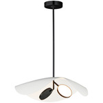 Carmen Pendant - Black / White