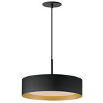 Echo Color-Select Pendant - Black / Gold / White Acrylic
