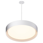 Echo Pendant - White / White / White Acrylic